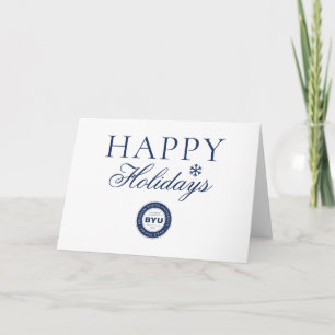 BYU Circle Logo Holiday Card