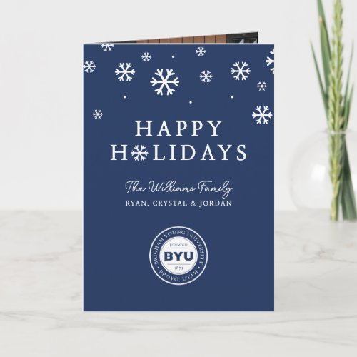 BYU Circle Logo Holiday Card