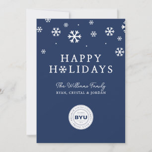 BYU Circle Logo Holiday Card