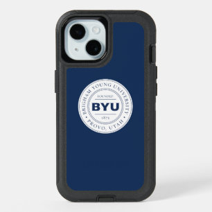 BYU Circle Logo iPhone 15 Case