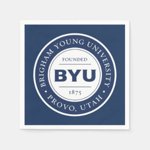 BYU Circle Logo Napkins