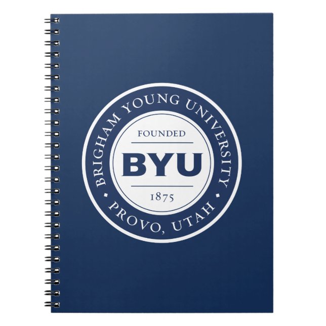BYU Circle Logo Notebook (Front)