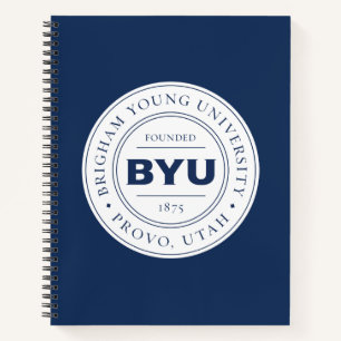 BYU Circle Logo Notebook