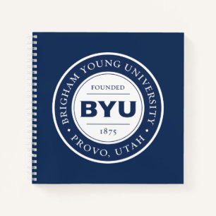 BYU Circle Logo Notebook