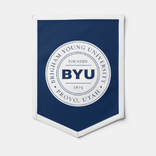 BYU Circle Logo Pennant
