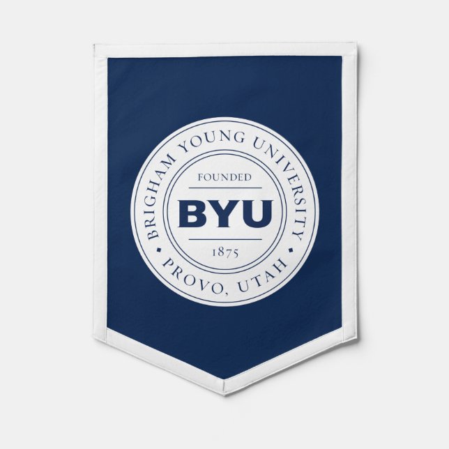 BYU Circle Logo Pennant (Front)
