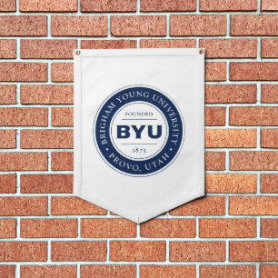 BYU Circle Logo Pennant