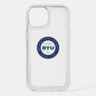 BYU Circle Logo iPhone 15 Case