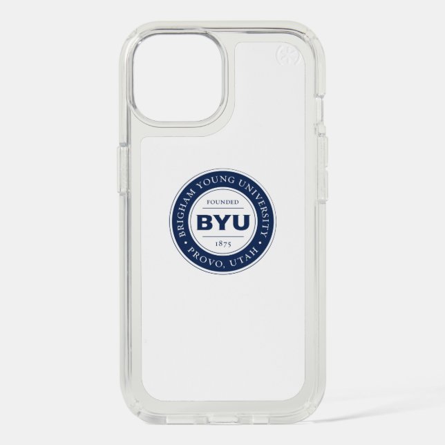 BYU Circle Logo Speck iPhone Case (Front)