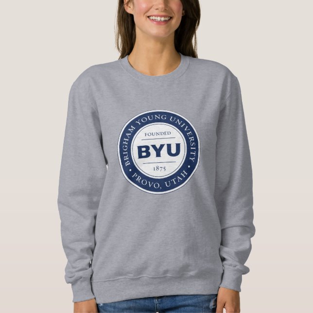 BYU Circle Logo Sweatshirt (Front)