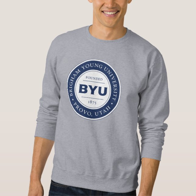 BYU Circle Logo Sweatshirt (Front)