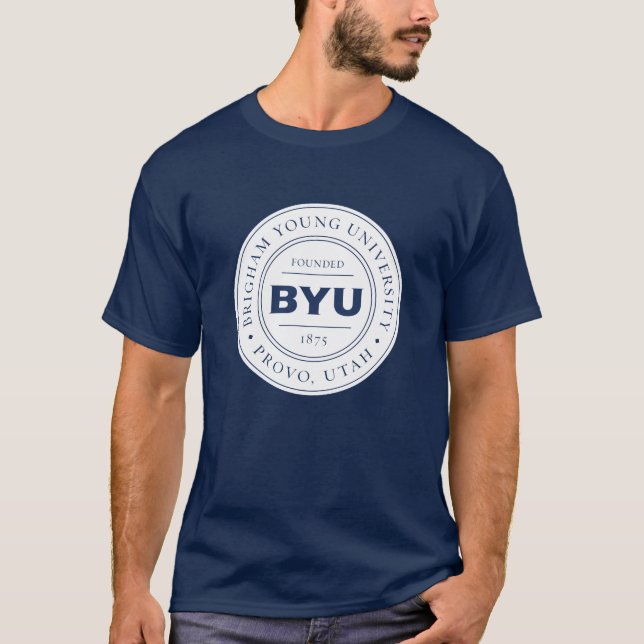 BYU Circle Logo T-Shirt (Front)