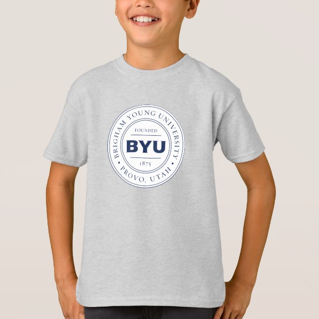 BYU Circle Logo T-Shirt (Front)