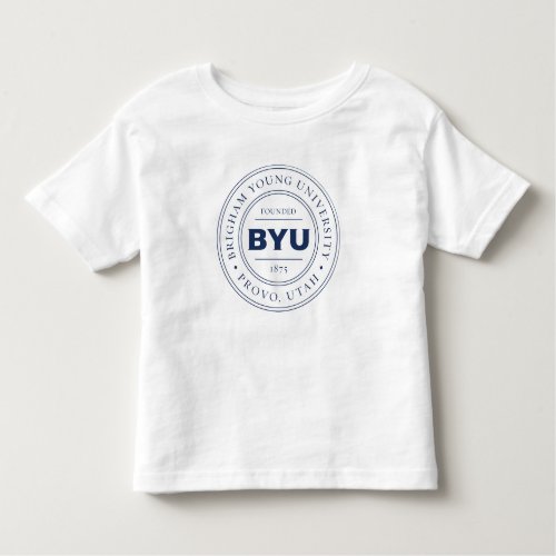 BYU Circle Logo Toddler T_shirt