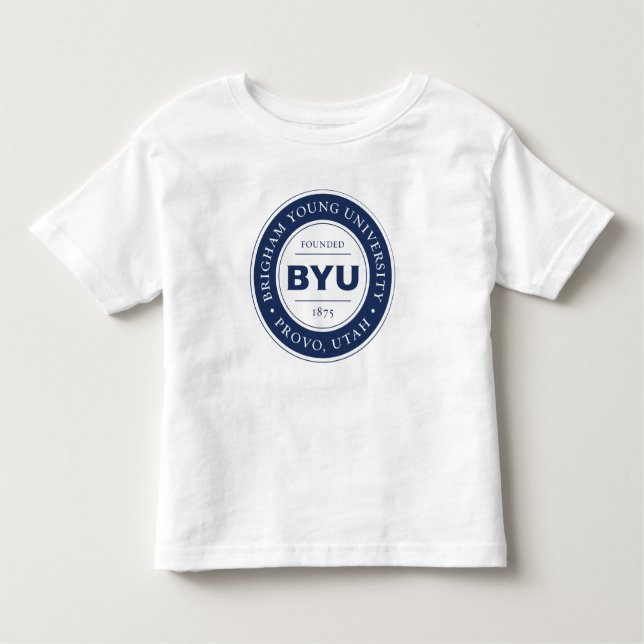 BYU Circle Logo Toddler T-shirt (Front)
