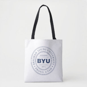 BYU Circle Logo Tote Bag