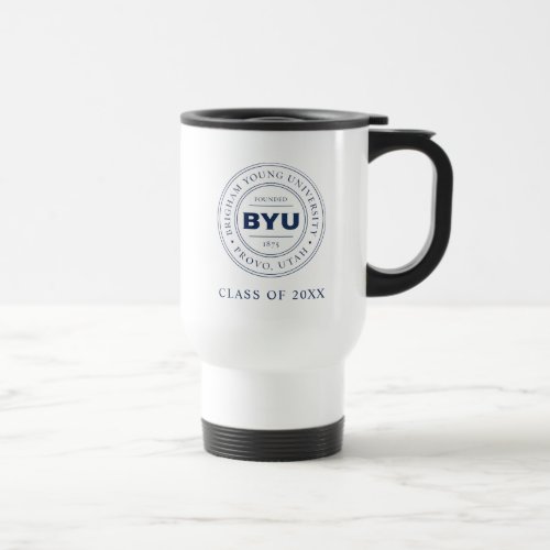 BYU Circle Logo Travel Mug