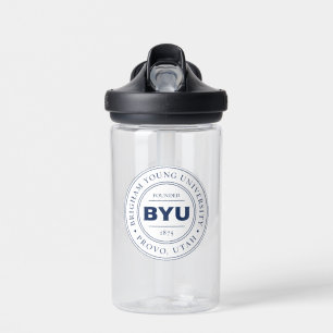 BYU Circle Logo Water Bottle