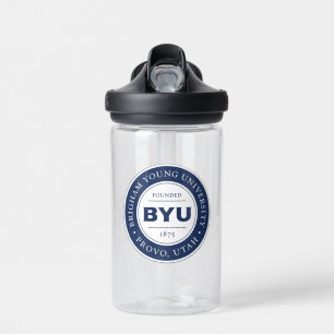 BYU Circle Logo Water Bottle