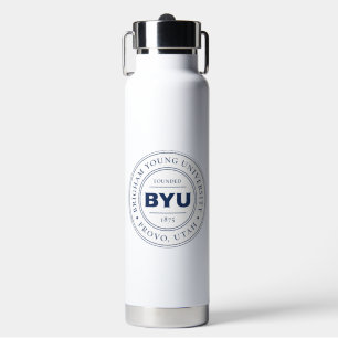 BYU Circle Logo Water Bottle