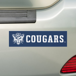 BYU Cougar Bumper Sticker