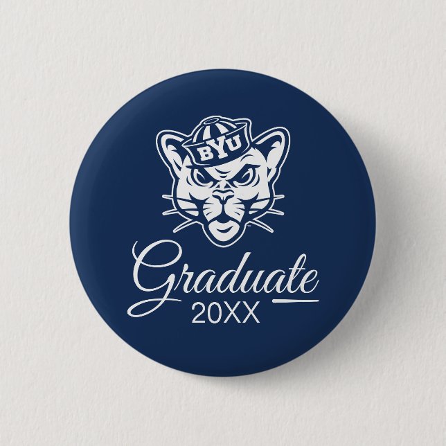 BYU Cougar Button (Front)