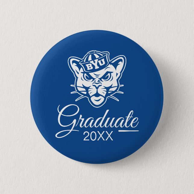 BYU Cougar Button (Front)