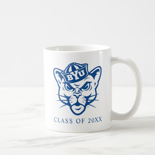 BYU Cougar Coffee Mug (Right)