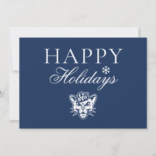 BYU Cougar Holiday Card