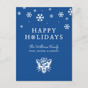 BYU Cougar Holiday Postcard