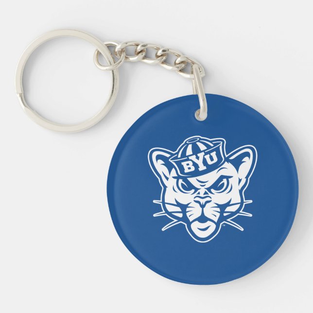 BYU Cougar Keychain (Front)
