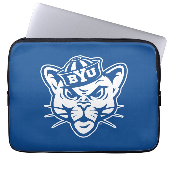 BYU Cougar Laptop Sleeve (Front)