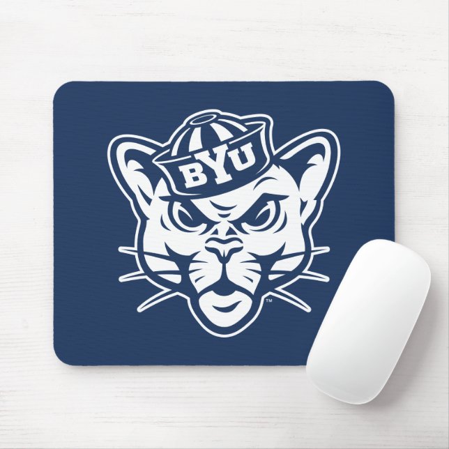 BYU Cougar Mouse Pad (With Mouse)