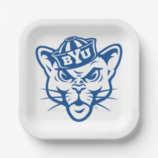 BYU Cougar Paper Plates