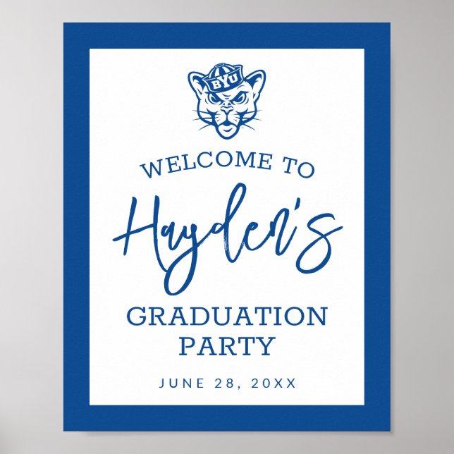 BYU Cougar Poster (Front)