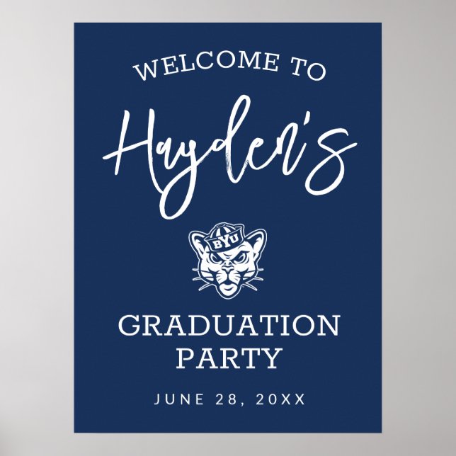 BYU Cougar Poster (Front)