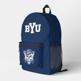 BYU Cougar Printed Backpack