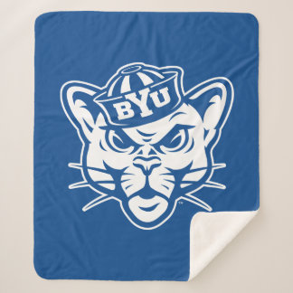 BYU Cougar Sherpa Blanket