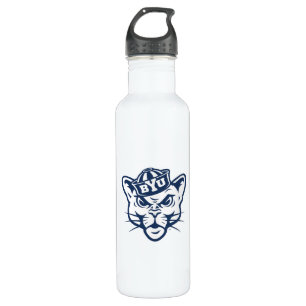 BYU Cougar Stainless Steel Water Bottle