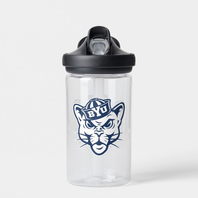 BYU Cougar Water Bottle (Front)