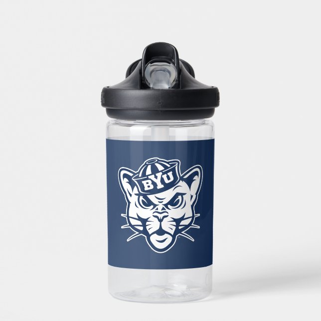 BYU Cougar Water Bottle (Front)