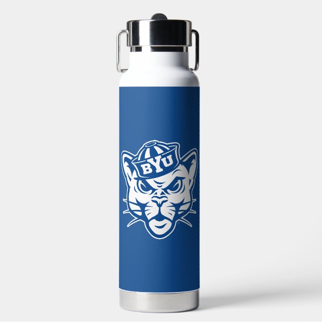 BYU Cougar Water Bottle (Front)