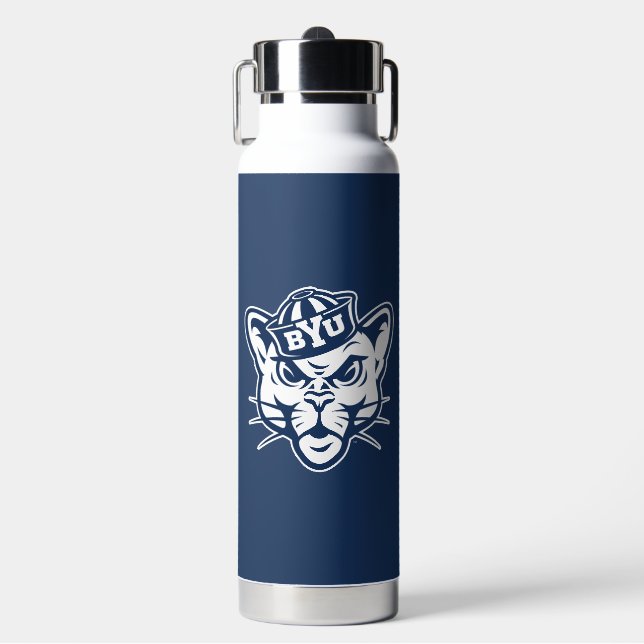 BYU Cougar Water Bottle (Front)