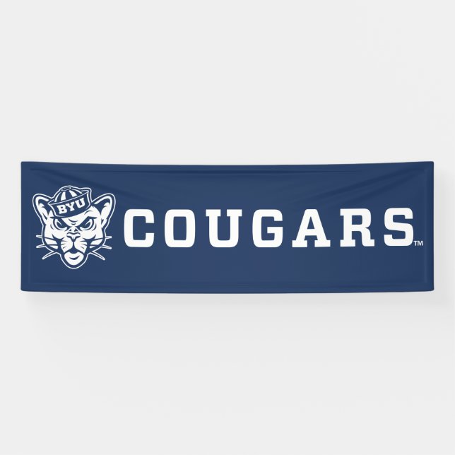 BYU Cougars Banner (Horizontal)