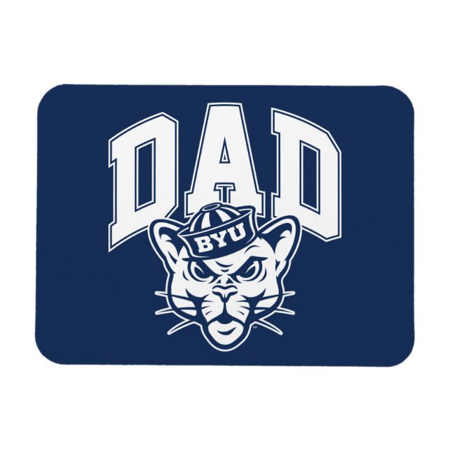 BYU Dad Magnet (Horizontal)