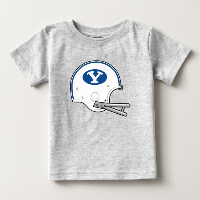 BYU | Football Helmet Baby T-Shirt (Front)
