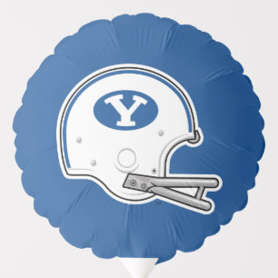 BYU Football Helmet Balloon