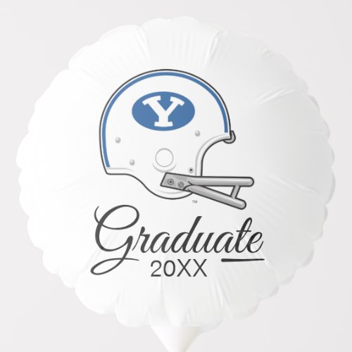 BYU  Football Helmet Balloon