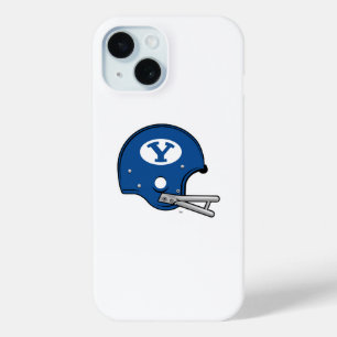 BYU Football Helmet iPhone 15 Case