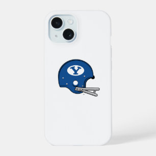 BYU Football Helmet iPhone 15 Case